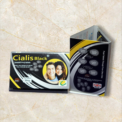 Ci@lis Black 20mg - 6 Tablets in a pack
