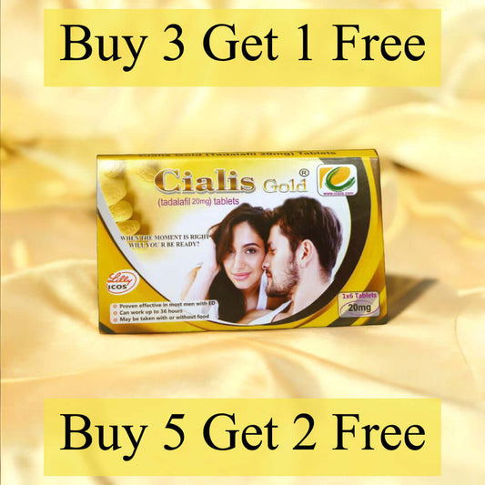 Gold 20mg - 6 Tablets in a pack